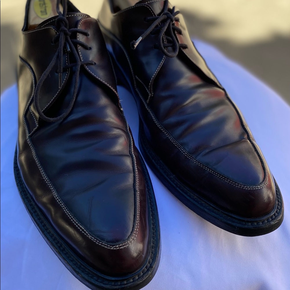 Gordon Rush Italy 🇮🇹 Made Leather Oxfords, Sz 10
